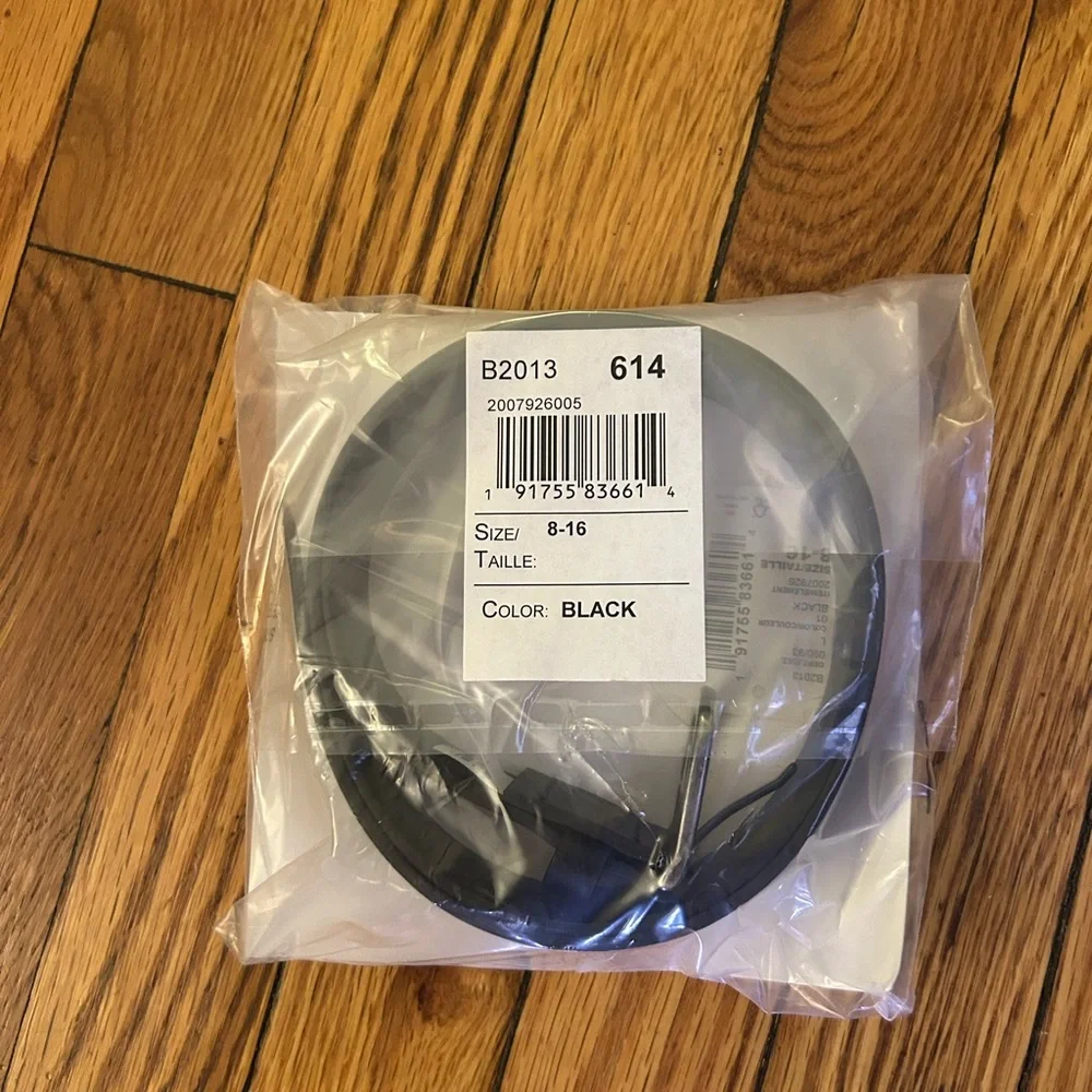 Youth Black Belt Sz 8-16